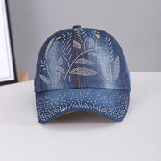 Leaf-Shaped Beaded Baseball Cap for Men & Women