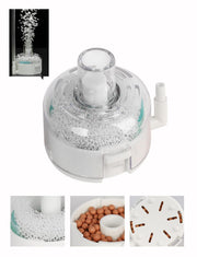 Compact Submersible Fish Filter for Small Tanks (Up to 5 Gallons)