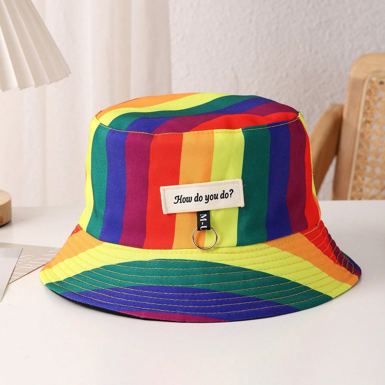 Summer Bucket Hat with Lettering
