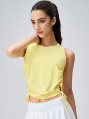 Women's Quick-Dry Yoga Tops with Sun Protection