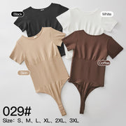 Seamless Shapewear Bodysuit for Women - Waist Cincher & Abdominal Shaper