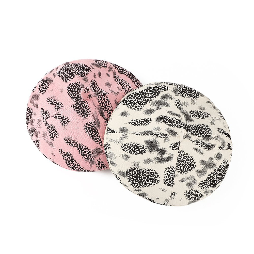 Retro Leopard Print Beret Hat for Women