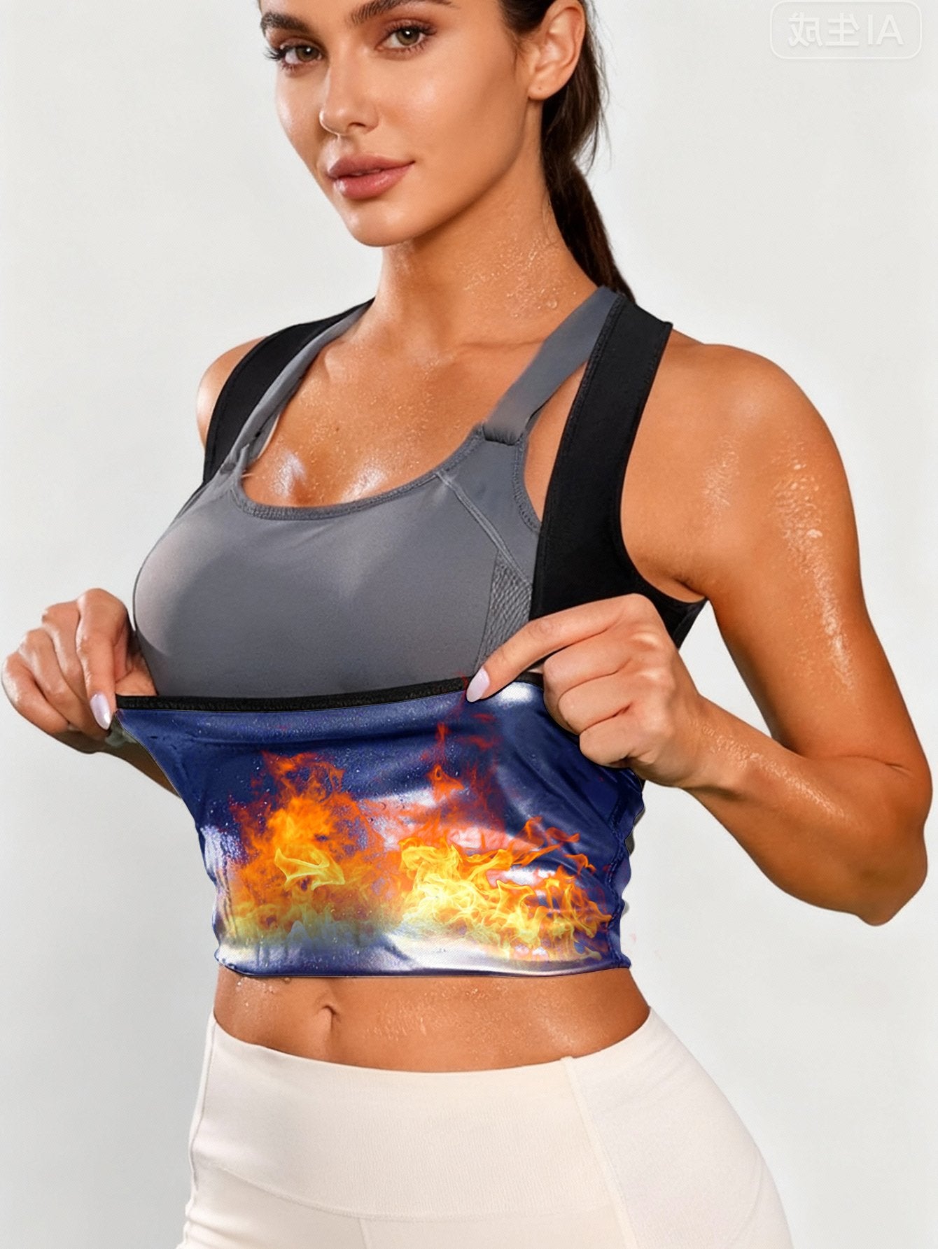 Women's Sweat Waist Trainer Vest for Weight Loss
