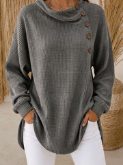 Cozy Long Sleeve Pullover Sweatshirt