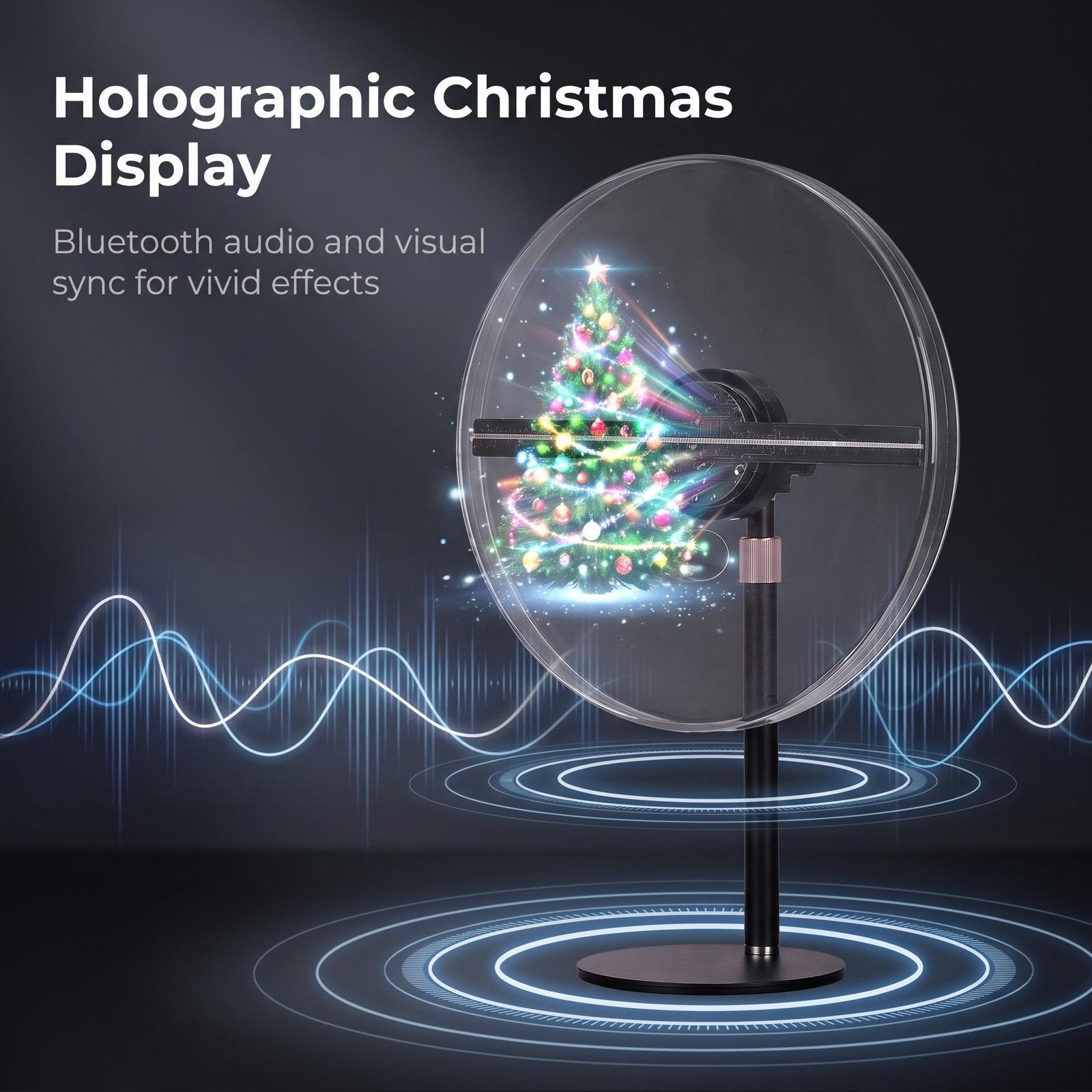 Holographic Display Stand 12-30cm 3D Holographic Advertising Machine