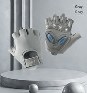Fitness Gloves for Men & Women - Anti-Wear Fingerless Cycling Gloves