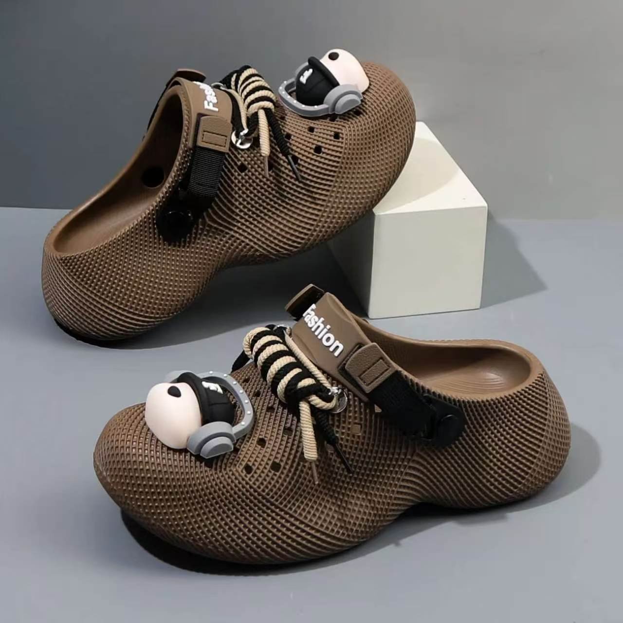 Summer Beach Clogs for Men, Waterproof & Breathable
