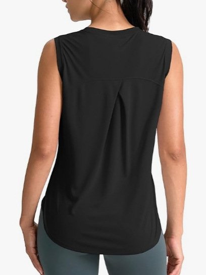 Breathable Sports Top for Women - Lightweight Tennis Yoga Running Vest