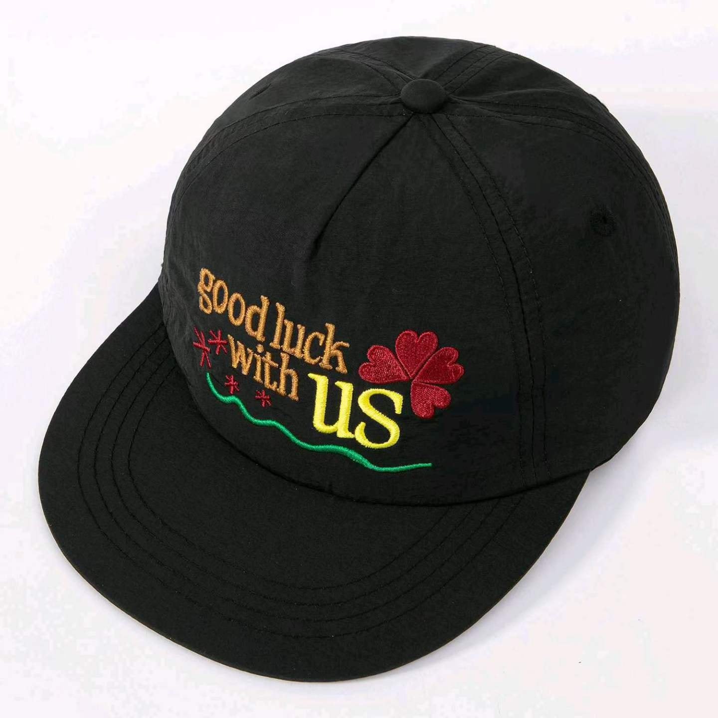 Quick-Drying Four-Leaf Clover Baseball Cap for Women