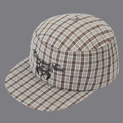 Casual Plaid Baseball Cap for Women - Perfect for Hiking, Camping & Street Style