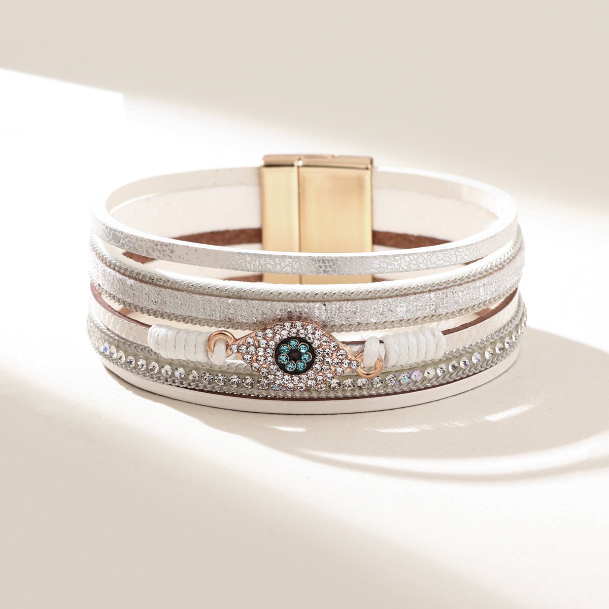 Boho Chic Leather Cuff