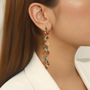 Flashy Long Earrings