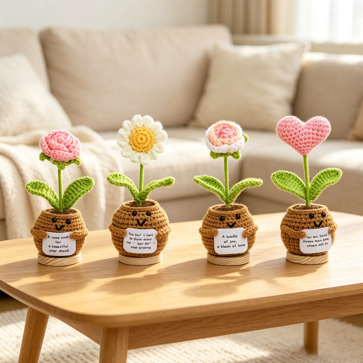 Crochet Floral Decor