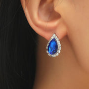 Ruby Drop Earrings