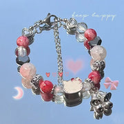 Punk Chic Beaded Bracelet