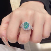 Vibrant Zirconia Ring