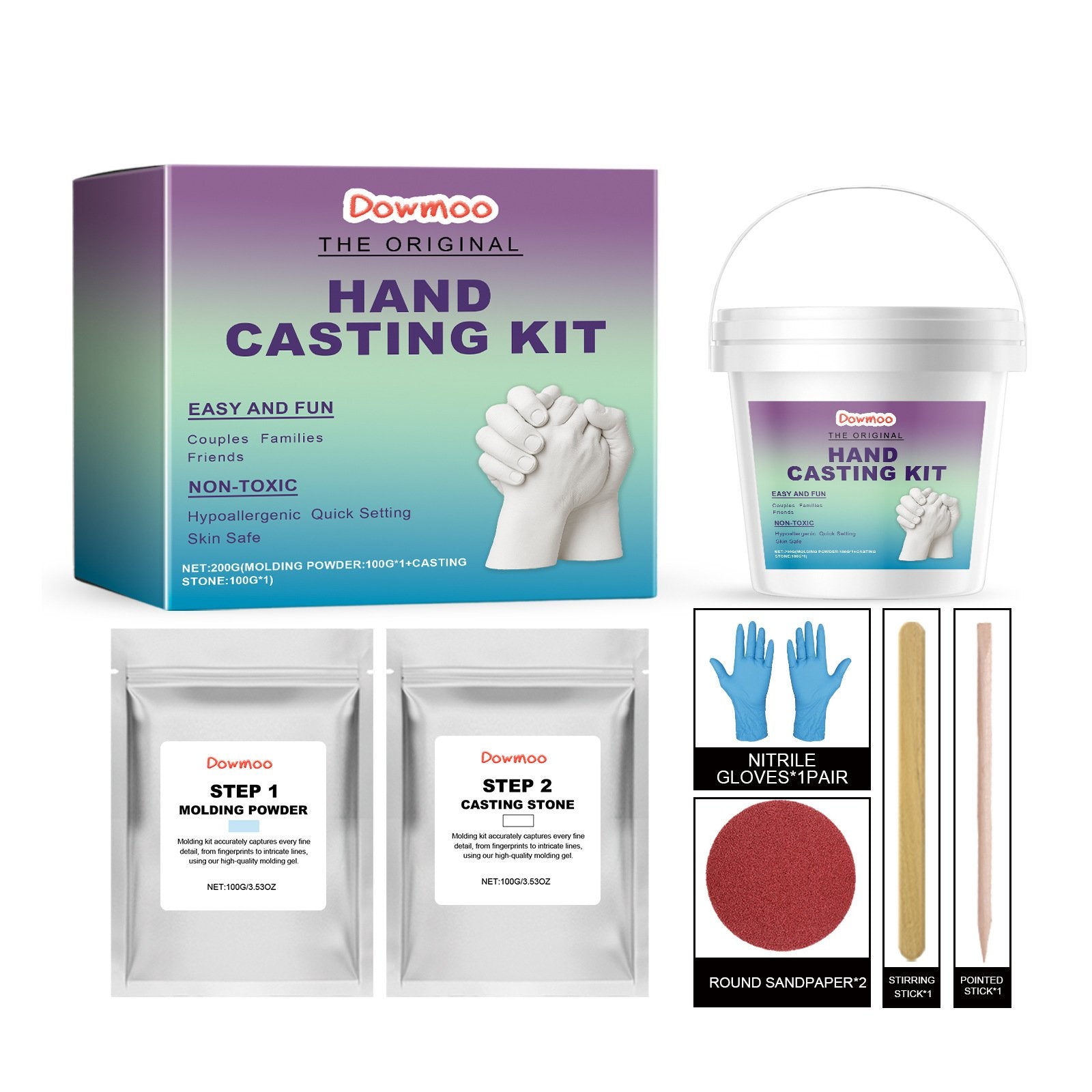 Create 3D Handprint Keepsakes