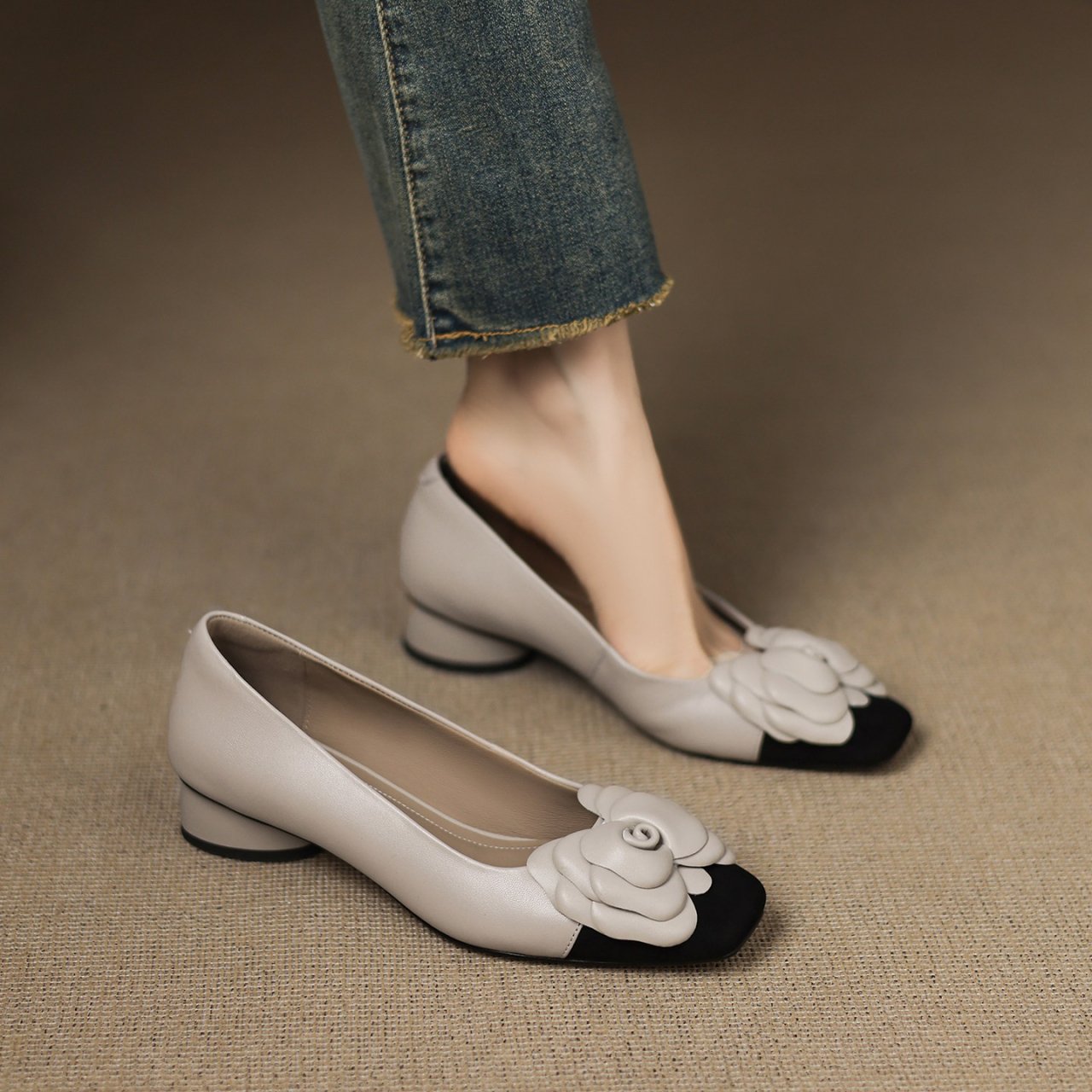 Versatile Block Heel Shoes