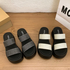 Sparkly Comfort Slides