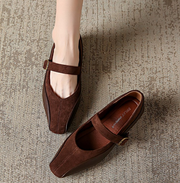 Vintage Chic Flat Shoes