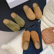Cozy Suede Mule Slides