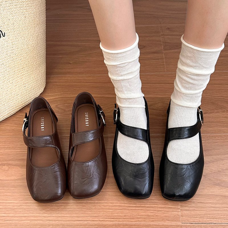 Vintage Leather Flats