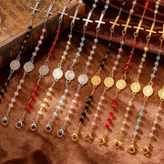 Dopamine-Boosting 18K Gold Beaded Bracelet