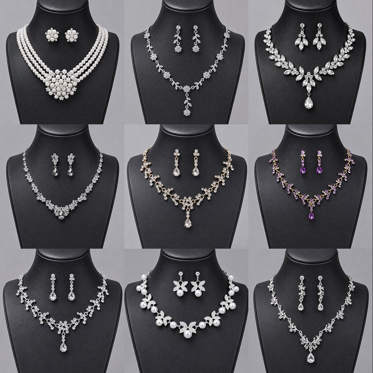 Luxury Bridal Jewelry Set for Women