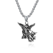 Stainless Steel Pendant Necklace - Hypoallergenic & Versatile