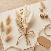 Boho Wedding Decor Set - 12 Mini Dried Flowers