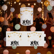 Festive 12-Piece Double-Sided Lampshade Set for Celebrations