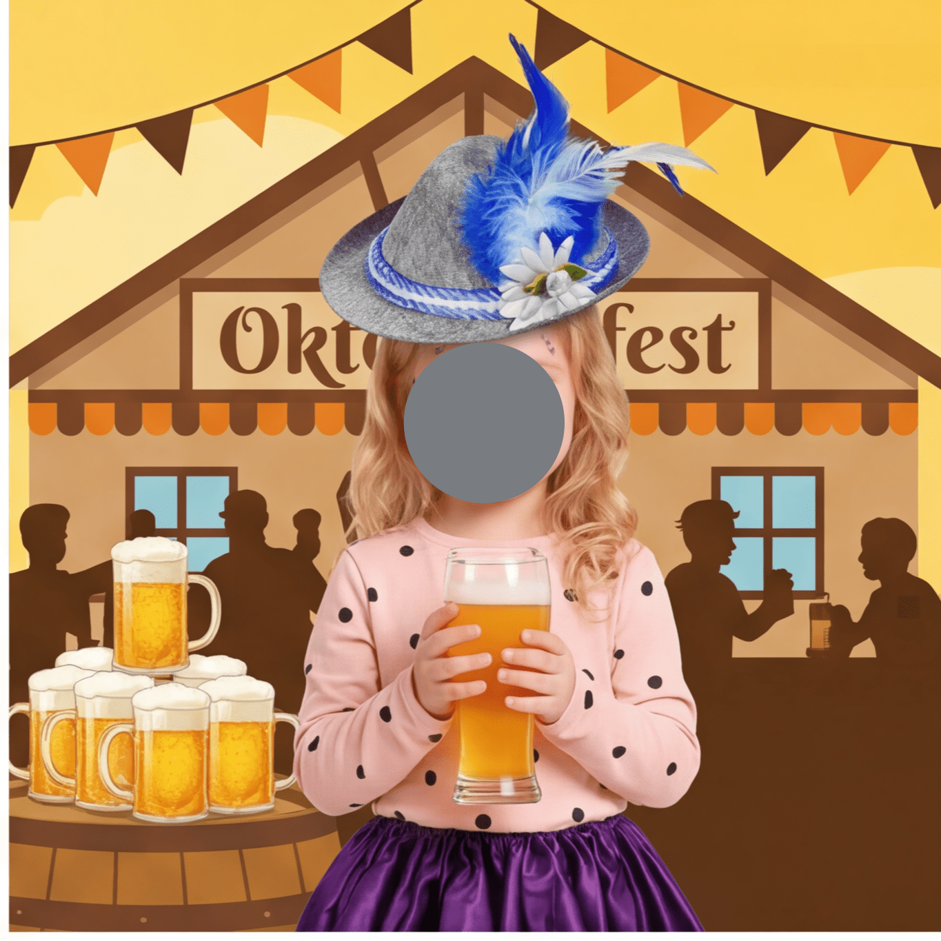 Oktoberfest Headband Set - Authentic Bavarian Party Accessory