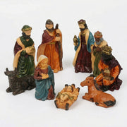 Complete Traditional Nativity Scene Figure Set - Christmas Decorations & Craft Supplies