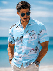Vibrant Hawaiian Print Shirt for Men