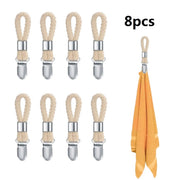 Towel Clips Set - 8 Pack Hanging Hooks