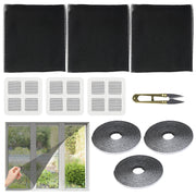 Complete Fly Screen Set - 3 Pack with Repair Patches & Party Accessories
