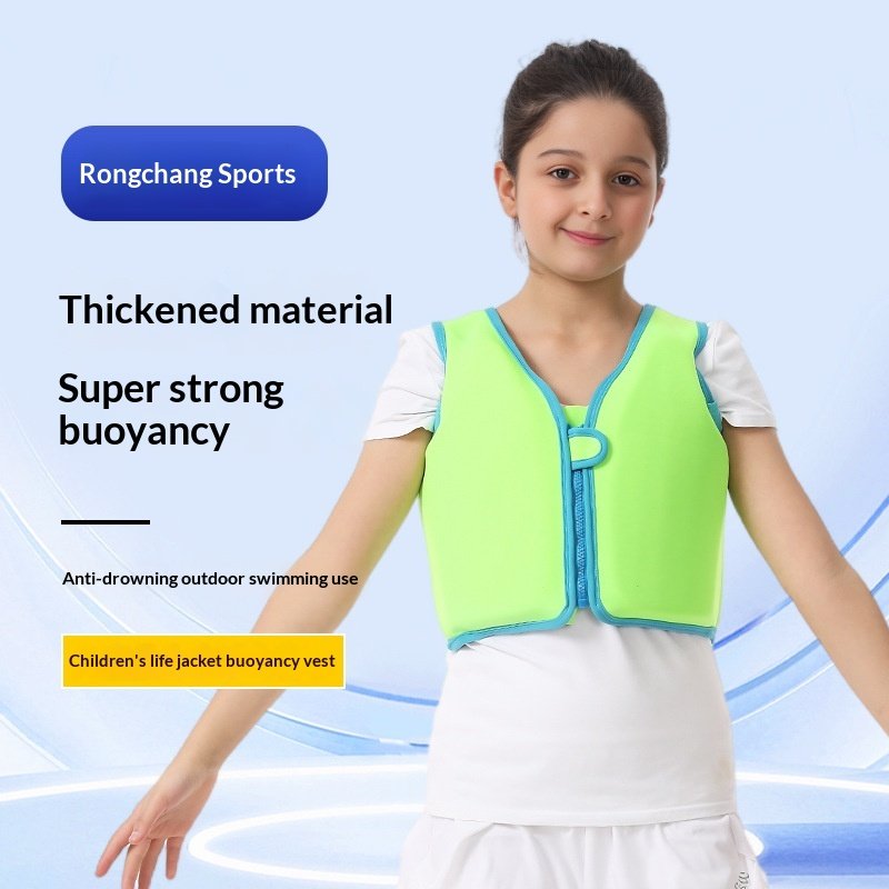 Summer Kids' Life Jacket Inflatable Vest for Swimming & Water Sports