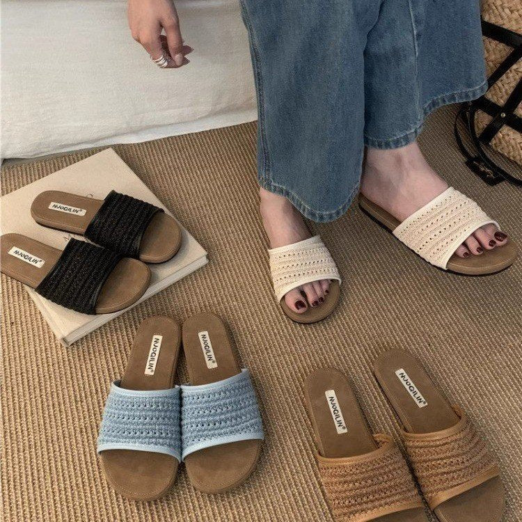 Boho Summer Flat Sandals for Women