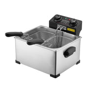 Commercial-Grade Electric Deep Fryer for Home & Restaurant Use