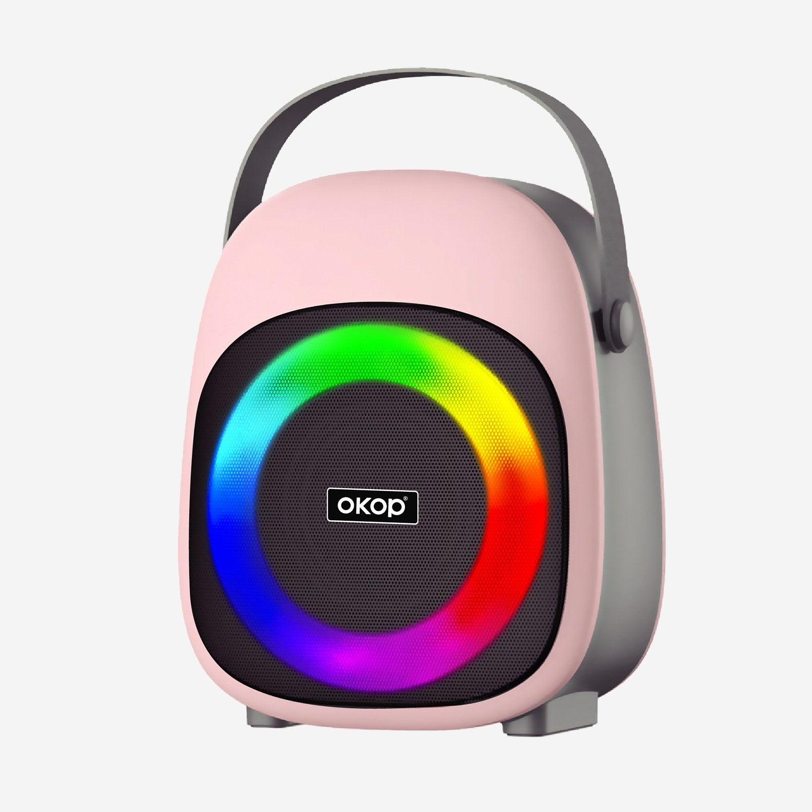 Mini Portable Bluetooth Speaker with RGB Ambient Light