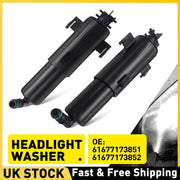 BMW X5 E70 Front Headlight Washer Nozzle Set (Left & Right)