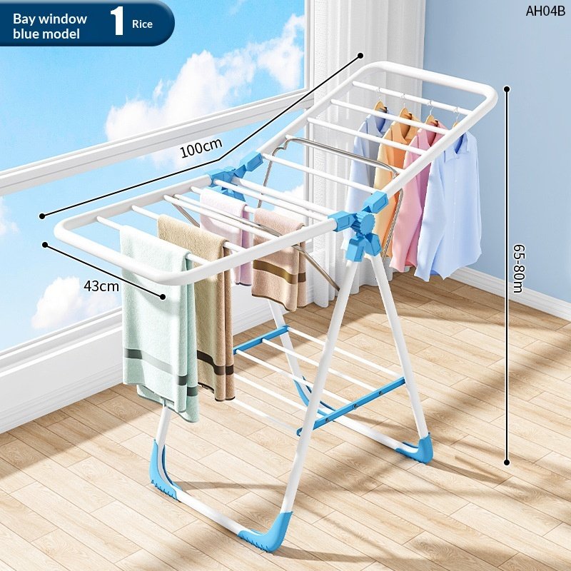 Stainless Steel Folding Clothes Drying Rack for Home