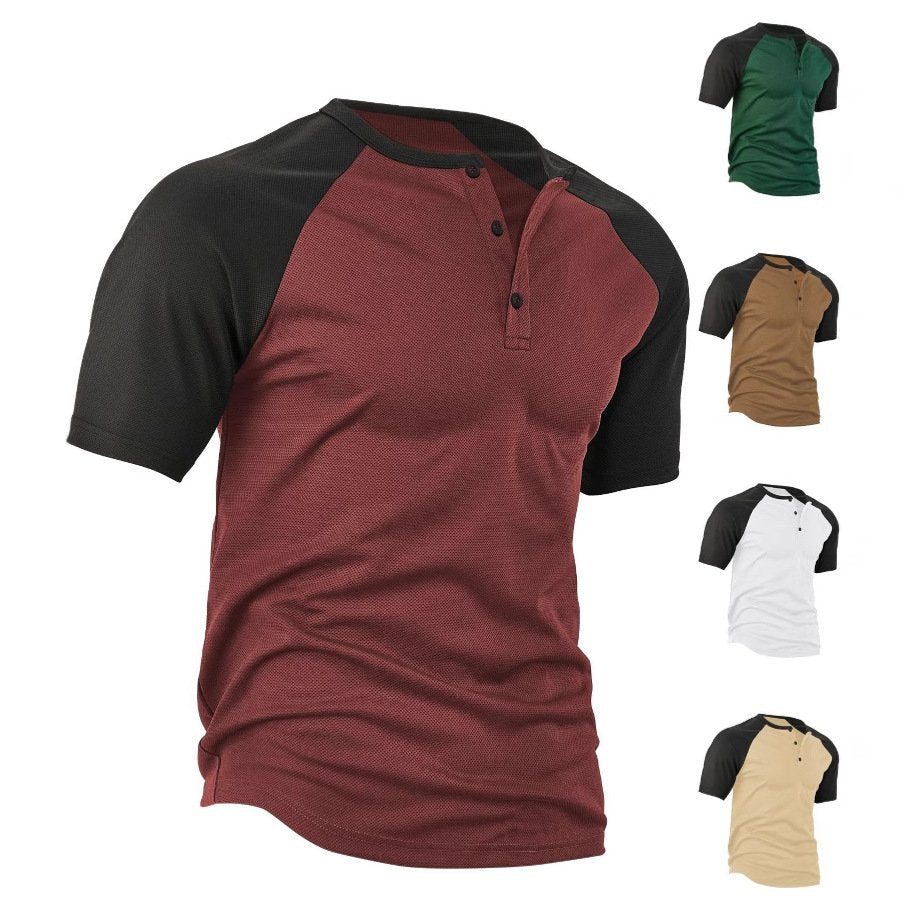 Moisture-Wicking Sports Casual Polo Shirt for Men