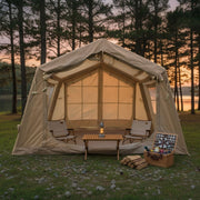 Inflatable Camping Tent for 4-8 People, Waterproof & Spacious, Easy Setup