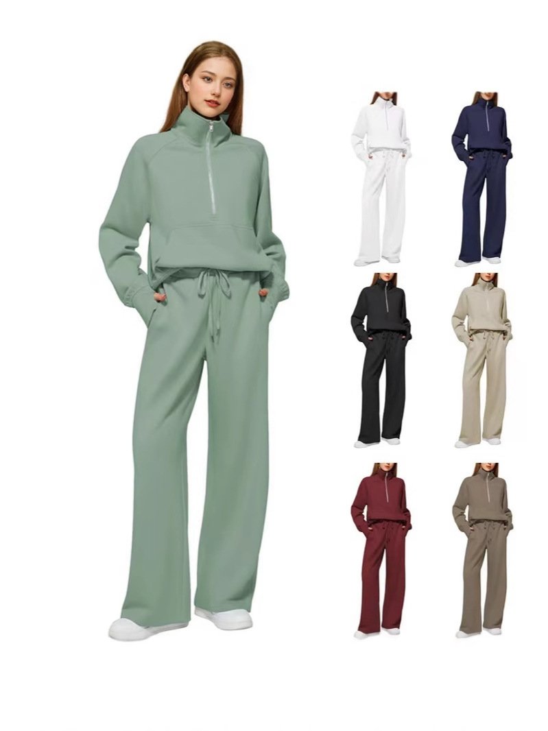 European-Style 2-Piece Casual Set for Women