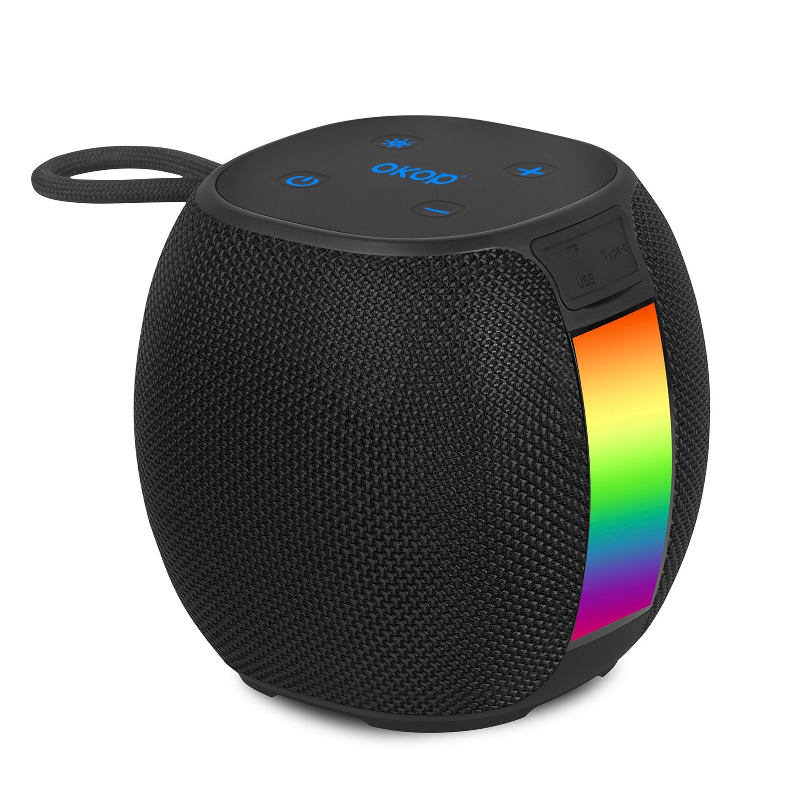 Portable Bluetooth Speaker with Heavy Bass and RGB Light