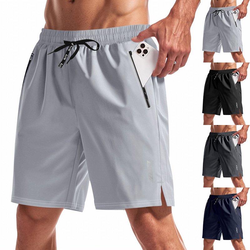 Men's Quick-Drying Running Shorts for Plus Size