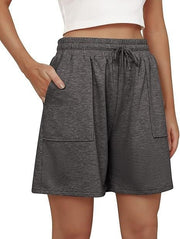 Women's High-Waisted Casual Sports Shorts