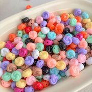 Pastel & Bright Color Swirl Beads for Jewelry Making