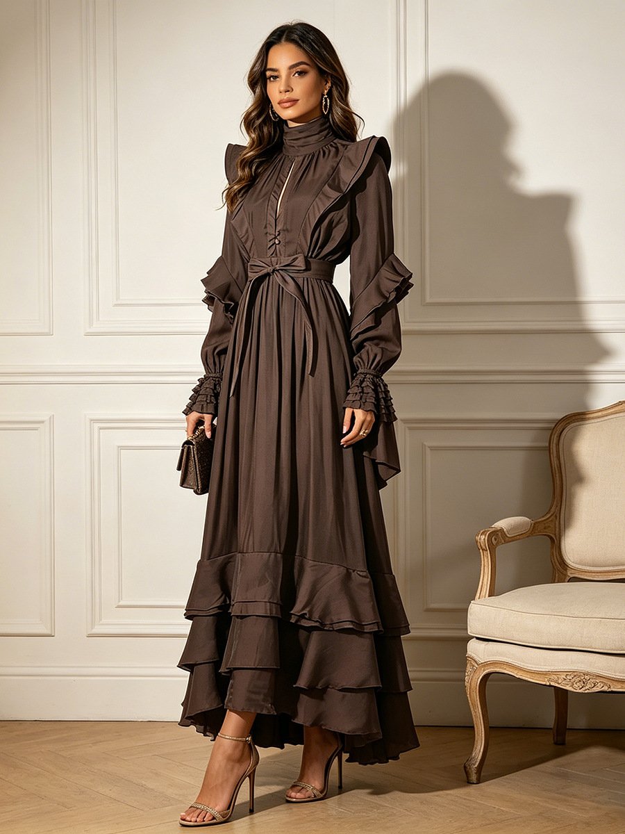 Romantic Victorian Maxi Dress